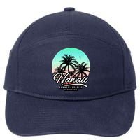 Hawaii Vintage Logo 7-Panel Snapback Hat