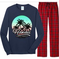 Hawaii Vintage Logo Long Sleeve Pajama Set