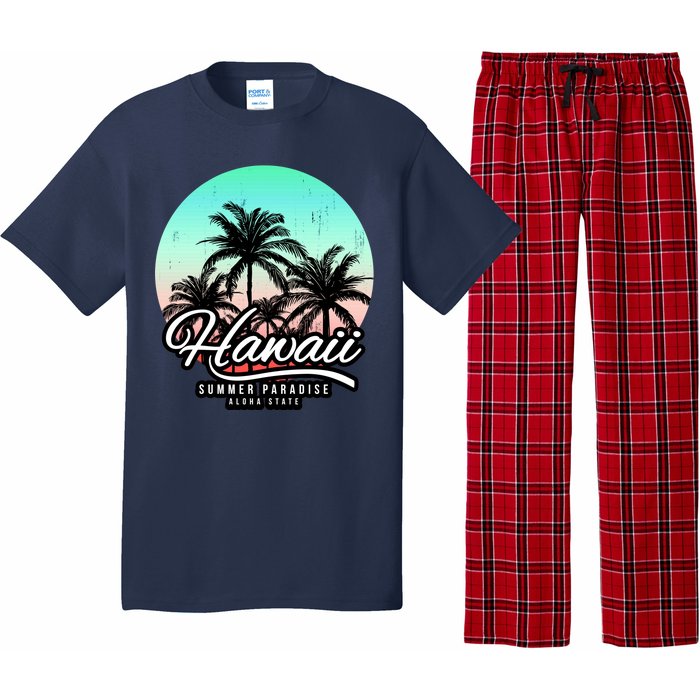 Hawaii Vintage Logo Pajama Set