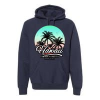 Hawaii Vintage Logo Premium Hoodie