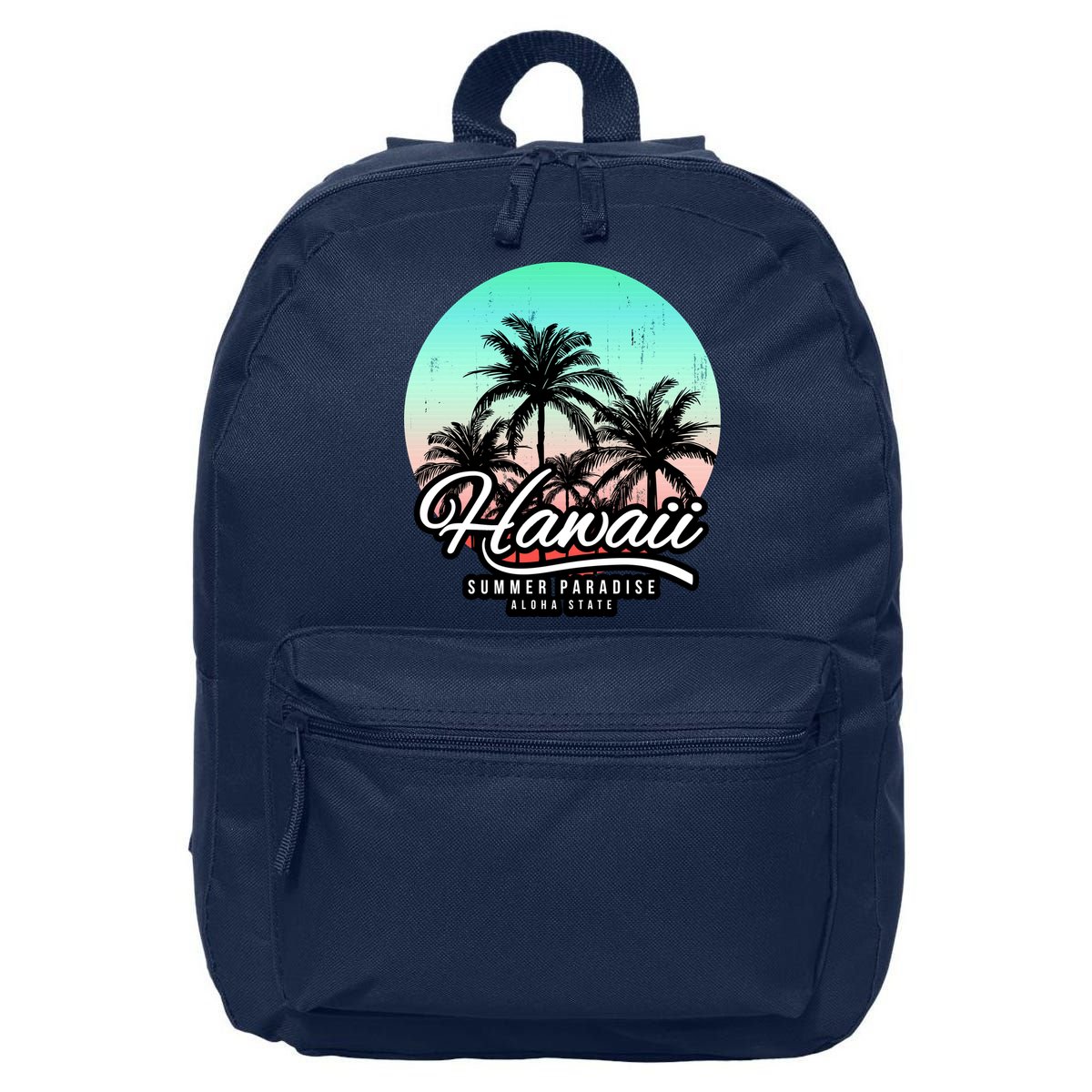 Hawaii Vintage Logo 16 in Basic Backpack