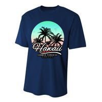 Hawaii Vintage Logo Performance Sprint T-Shirt