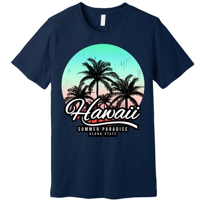 Hawaii Vintage Logo Premium T-Shirt