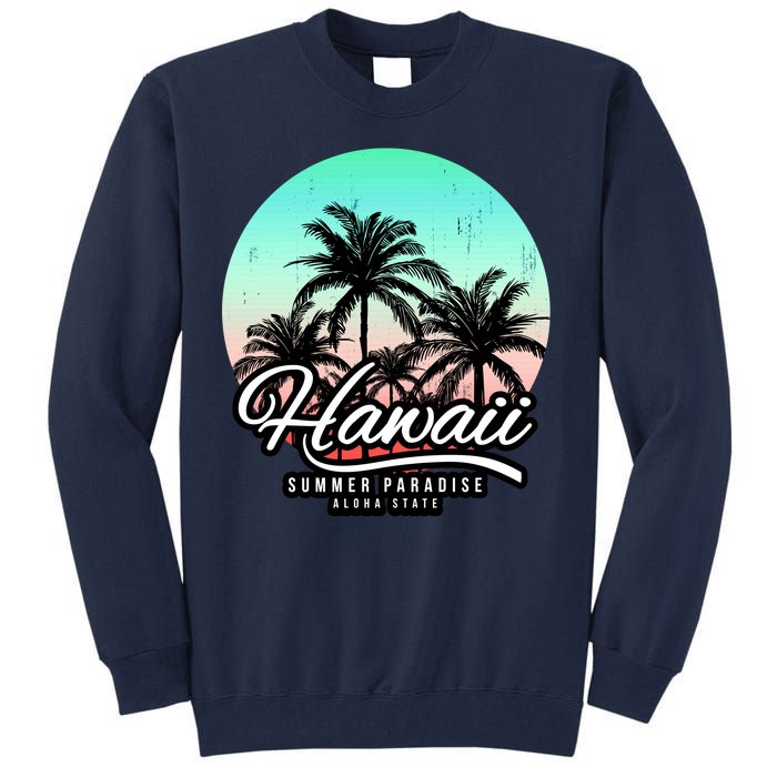 Hawaii Vintage Logo Tall Sweatshirt