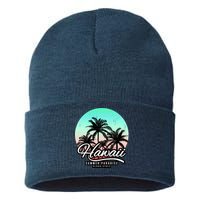 Hawaii Vintage Logo Sustainable Knit Beanie