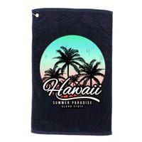 Hawaii Vintage Logo Platinum Collection Golf Towel