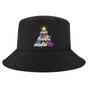 Hawaiian Mele Kaliki Maka Christmas Tree Cool Comfort Performance Bucket Hat