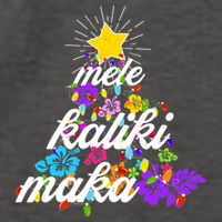 Hawaiian Mele Kaliki Maka Christmas Tree Vector Backpack