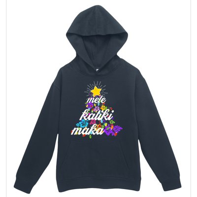 Hawaiian Mele Kaliki Maka Christmas Tree Urban Pullover Hoodie