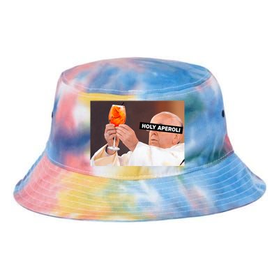 Holy Aperoli X Papst The Pope Drip X Francis Spritz Club Tie Dye Newport Bucket Hat