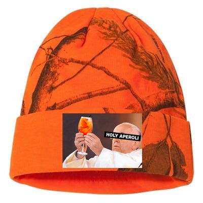 Holy Aperoli X Papst The Pope Drip X Francis Spritz Club Kati Licensed 12" Camo Beanie