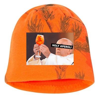 Holy Aperoli X Papst The Pope Drip X Francis Spritz Club Kati - Camo Knit Beanie