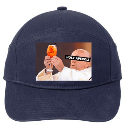 Holy Aperoli X Papst The Pope Drip X Francis Spritz Club 7-Panel Snapback Hat