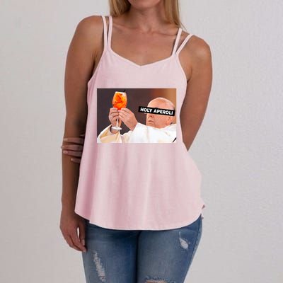 Holy Aperoli X Papst The Pope Drip X Francis Spritz Club Women's Strappy Tank