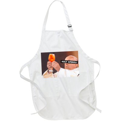 Holy Aperoli X Papst The Pope Drip X Francis Spritz Club Full-Length Apron With Pockets