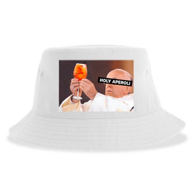 Holy Aperoli X Papst The Pope Drip X Francis Spritz Club Sustainable Bucket Hat