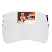 Holy Aperoli X Papst The Pope Drip X Francis Spritz Club Adult Drive Performance Visor