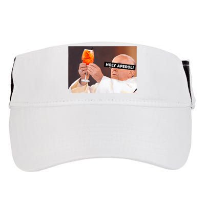 Holy Aperoli X Papst The Pope Drip X Francis Spritz Club Adult Drive Performance Visor