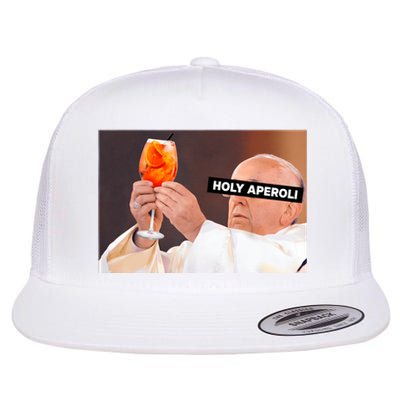 Holy Aperoli X Papst The Pope Drip X Francis Spritz Club Flat Bill Trucker Hat