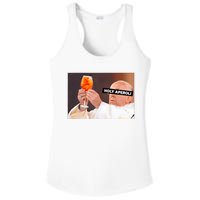 Holy Aperoli X Papst The Pope Drip X Francis Spritz Club Ladies PosiCharge Competitor Racerback Tank