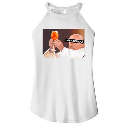 Holy Aperoli X Papst The Pope Drip X Francis Spritz Club Women's Perfect Tri Rocker Tank