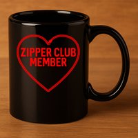 Heart Attack Zipper Club Open Heart Surgery Survivor Cute Gift 11oz C Handle Ceramic Mug