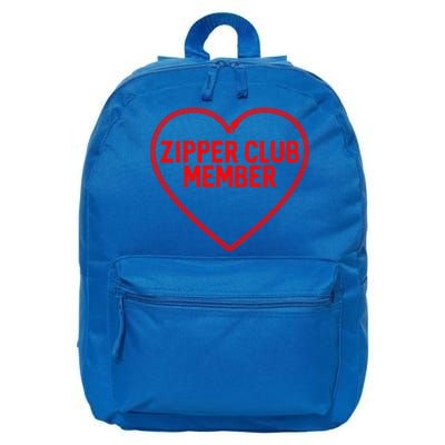 Heart Attack Zipper Club Open Heart Surgery Survivor Cute Gift 16 in Basic Backpack