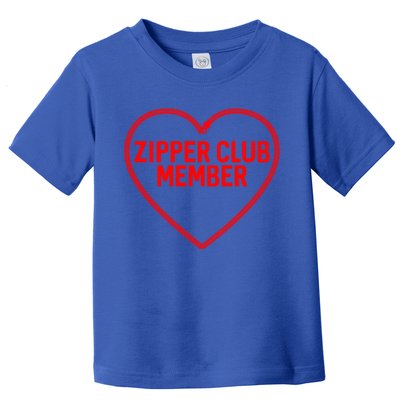 Heart Attack Zipper Club Open Heart Surgery Survivor Cute Gift Toddler T-Shirt
