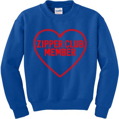 Heart Attack Zipper Club Open Heart Surgery Survivor Cute Gift Kids Sweatshirt