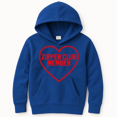 Heart Attack Zipper Club Open Heart Surgery Survivor Cute Gift Kids Hoodie