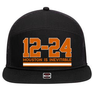 Houston Baseball 1224 7 Panel Mesh Trucker Snapback Hat