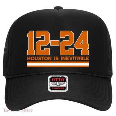 Houston Baseball 1224 High Crown Mesh Back Trucker Hat