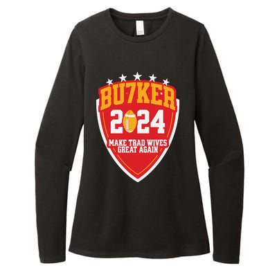 Harrison Butker 2024 Make Trad Wives Great Again Funny Harrison Butker Womens CVC Long Sleeve Shirt