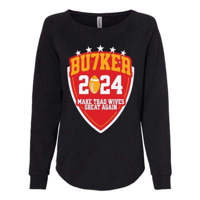 Harrison Butker 2024 Make Trad Wives Great Again Funny Harrison Butker Womens California Wash Sweatshirt