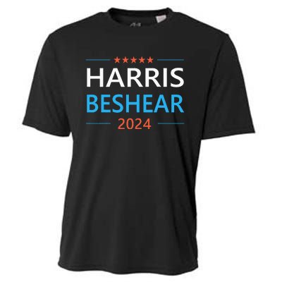 Harris Beshear 2024 For President Patriotic Kamala Democrat Cooling Performance Crew T-Shirt