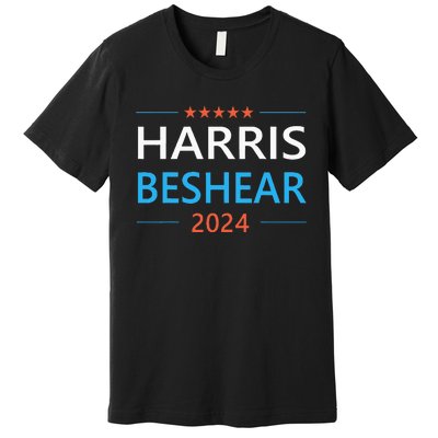 Harris Beshear 2024 For President Patriotic Kamala Democrat Premium T-Shirt