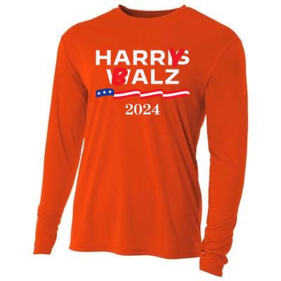 Harry Balz 2024 Harris Walz 2024 Cooling Performance Long Sleeve Crew