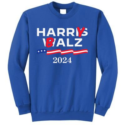 Harry Balz 2024 Harris Walz 2024 Sweatshirt