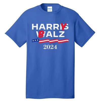 Harry Balz 2024 Harris Walz 2024 Tall T-Shirt