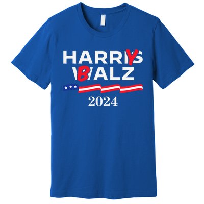 Harry Balz 2024 Harris Walz 2024 Premium T-Shirt