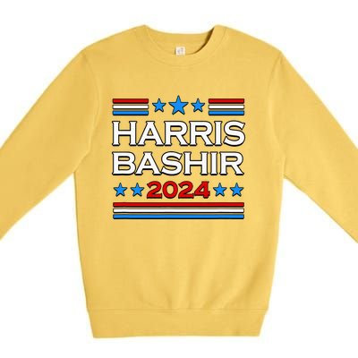 Harris Bashir 2024 For President Premium Crewneck Sweatshirt