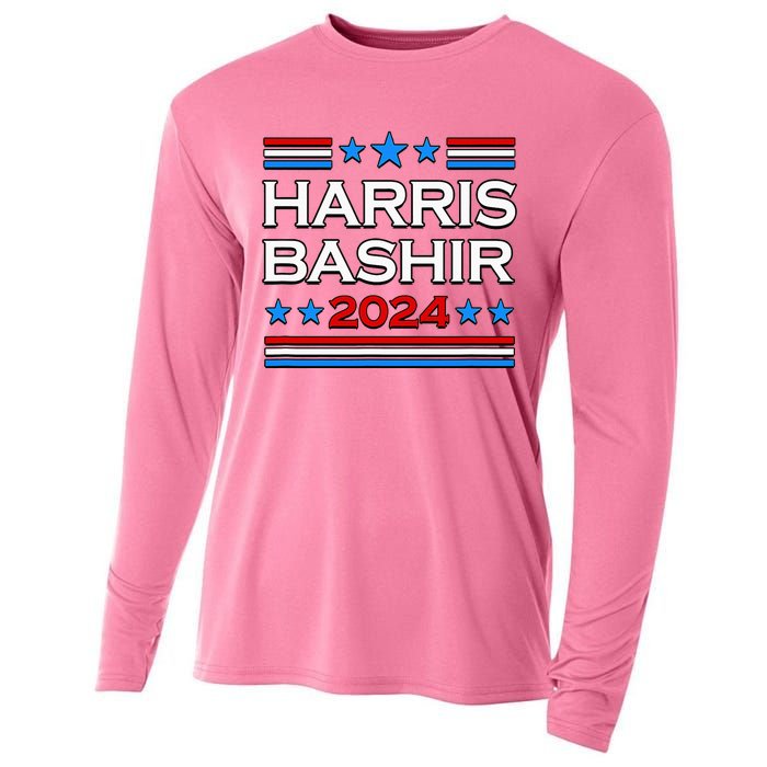 Harris Bashir 2024 For President Cooling Performance Long Sleeve Crew