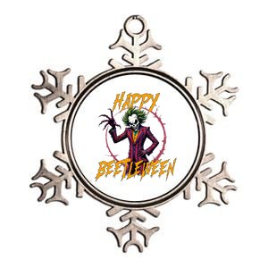 Happy Beetleween 2024 Original Design Metallic Star Ornament