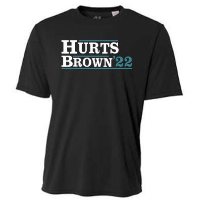 Hurts Brown 22 Cooling Performance Crew T-Shirt