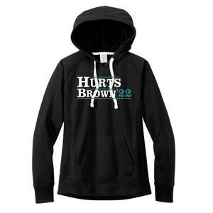 Hurts Brown 22 Women's Fleece Hoodie