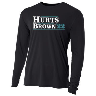 Hurts Brown 22 Cooling Performance Long Sleeve Crew