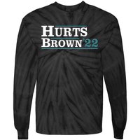 Hurts Brown 22 Tie-Dye Long Sleeve Shirt