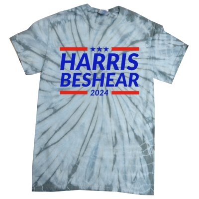 Harris Beshear 2024 Kamala Harris Andy Beshear President Tie-Dye T-Shirt