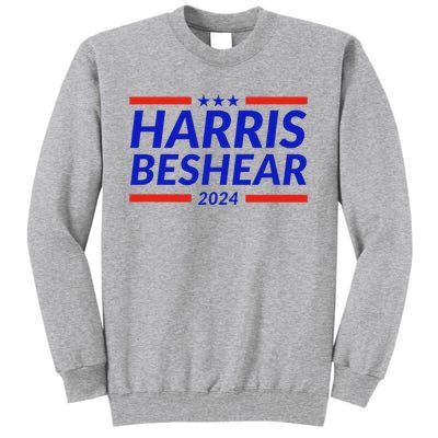 Harris Beshear 2024 Kamala Harris Andy Beshear President Tall Sweatshirt