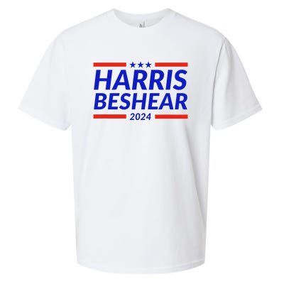 Harris Beshear 2024 Kamala Harris Andy Beshear President Sueded Cloud Jersey T-Shirt